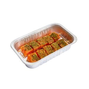 Atlantic salmon/Rainbow trout skewers