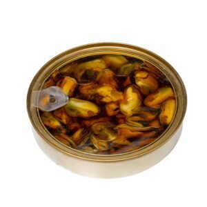 Mussels in can