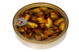 Canned seafood